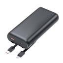 Внешний аккумулятор Goliath с быстрой зарядкой (до 22,5W), 20000 mAh, черный