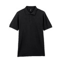 Футболка поло PREMIUM COTTON ADULT DOUBLE PIQUE, ЧЕРНЫЙ 2XL