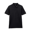 Футболка поло PREMIUM COTTON ADULT DOUBLE PIQUE, ЧЕРНЫЙ S