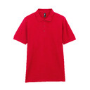 Футболка поло PREMIUM COTTON ADULT DOUBLE PIQUE, КРАСНЫЙ 2XL