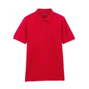 Футболка поло PREMIUM COTTON ADULT DOUBLE PIQUE, КРАСНЫЙ S