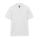 Футболка поло PREMIUM COTTON ADULT DOUBLE PIQUE, БЕЛЫЙ S