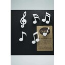 МАГНИТЫ MEMODY MAGNET (6 ШТ. / УПАК.), белые