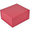 Упаковка подарочная, коробка складная размер 22 x 20 x 11 см ярко-красн