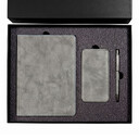 Набор подарочный EMBER: ежедневник и power bank в коробке с ложементом сер