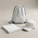 Набор MERCHPACK: футболка M/L и бейсболка в рюкзаке бел