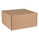 Коробка подарочная BOX, размер 20,5 x 21 x 11см коричнев