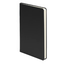 Ежедневник недатированный SIMPLY FIRM, А5, черный, кремовый блок, в линейку