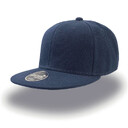 Бейсболка SNAP BACK, 6 клиньев, пластиковая застежка темно-син