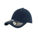 Бейсболка UNI-CAP POLARFLEECE, без панелей и швов, без застежки темно-син
