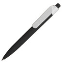Ручка шариковая N16 soft touch черн