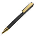 Ручка шариковая GLOSSY GOLD черный, золотист