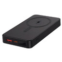 Универсальный аккумулятор MAGIX Glow 5 (5000мАч) с быстрой и беспроводной зарядкой, с подсветкой, черный