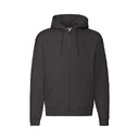 Толстовка с начесом PREMIUM HOODED SWEAT JACKET 280 черн
