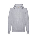 Толстовка без начеса LIGHTWEIGHT HOODED SWEAT 240 серый меланж