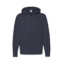 Толстовка без начеса LIGHTWEIGHT HOODED SWEAT JACKET 240 темно-син