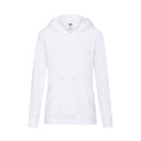 Толстовка женская без начеса LIGHTWEIGH HOODED SWEAT 240 бел