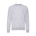 Свитшот с начесом CLASSIC SET-IN SWEAT 280 серый меланж