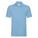 Поло мужское PREMIUM POLO 180 голубой