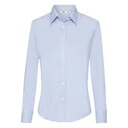 Рубашка женская LONG SLEEVE OXFORD SHIRT LADY-FIT 135 голубой