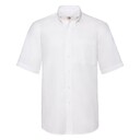 Рубашка мужская SHORT SLEEVE OXFORD SHIRT 130 бел