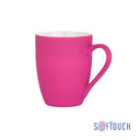 Кружка "Trend", покрытие soft touch фуксия