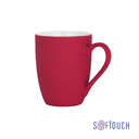 Кружка "Trend", покрытие soft touch красн