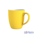 Кружка "Fresh", покрытие soft touch желт