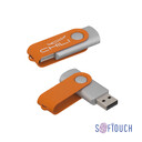 Флеш-карта "Vostok", объем памяти 16GB, покрытие soft touch# оранжев