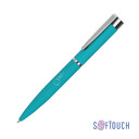 Ручка шариковая "Alice", покрытие soft touch бирюзов