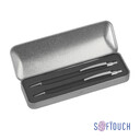 Набор "Ray" (ручка+карандаш), покрытие soft touch черн
