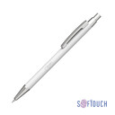 Карандаш механический "Ray", покрытие soft touch бел