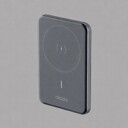Внешний АКБ NRG MageSafe Alum 5000 мА-ч, 15Вт QI, серый, Deppa