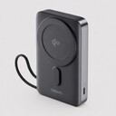 Внешний АКБ NRG MageSafe QI2 10000 мА-ч, 15Вт QI, серый, Deppa