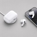 Беспроводные наушники с микрофоном Air Pro 2, TWS, BT 5.3, 300 мАч, QI, белый, Deppa
