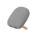 Внешний аккумулятор в форме камня «Stone», 10400 mAh, серый