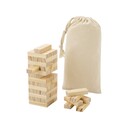 Jumble деревянная игра «Падающая башня», натуральный