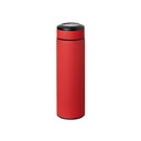 Вакуумный термос "Vacuum Flask C1", soft touch, 420мл, красный