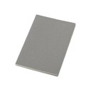 Блокнот "Monet", гибкая обложка A5 из моющегося крафта, 32 листа, серый