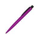 Ручка шариковая металлическая «LUMOS M» soft-touch, розовый/черный