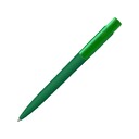 Шариковая ручка "RECYCLED PET PEN PRO K transparent GUM" soft-touch, зеленый
