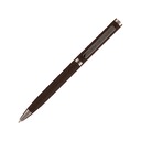 Ручка "Firenze" шариковая автоматическая софт-тач, коричневая