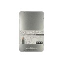 Набор чернографитовых карандашей  "Sketch & Art" ,12 шт. 2h-9b, металлическая коробка с ложементом