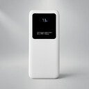 Внешний аккумулятор Kris soft touch, 10000mAh (Белый)