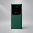Внешний аккумулятор Kris soft touch, 10000mAh (Тёмно-зелёный)
