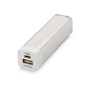 Портативное зарядное устройство "Ангра", 2200 mAh, белый
