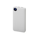 Внешний аккумулятор с дисплеем «Mild», 10 000 mAh, белый