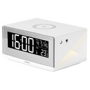 Часы с беспроводным зарядным устройством Rombica Timebox 2, белый