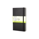 Записная книжка Moleskine Classic (нелинованный) в твердой обложке, Pocket (9x14см), черный