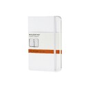 Записная книжка Moleskine Classic (в линейку) в твердой обложке, Pocket (9x14см), белый